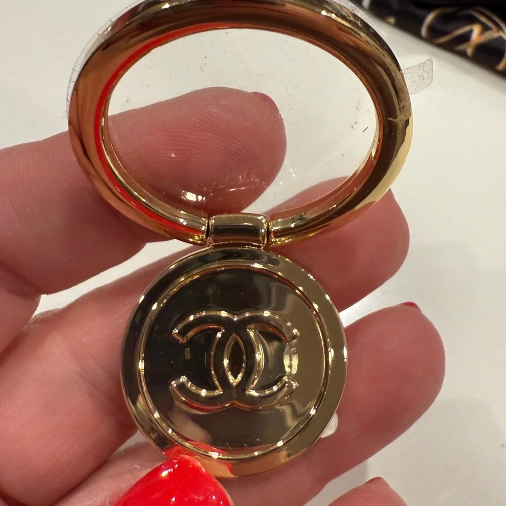 Chanel Gold Phone Grip